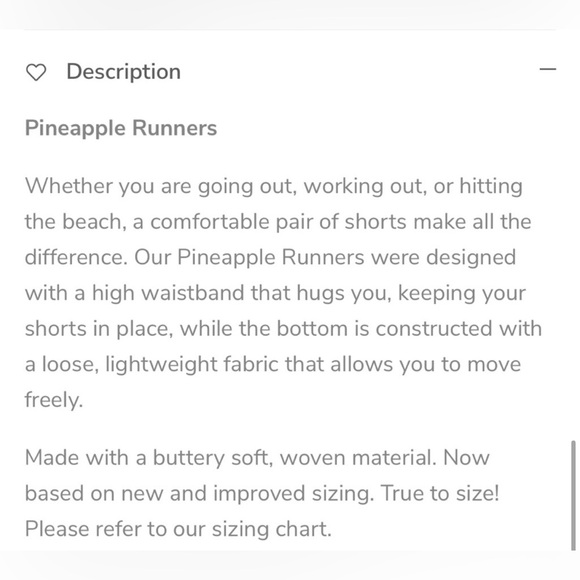 Perfect Love Fitness Pineapple Runners Shorts medium - Picture 8 of 11
